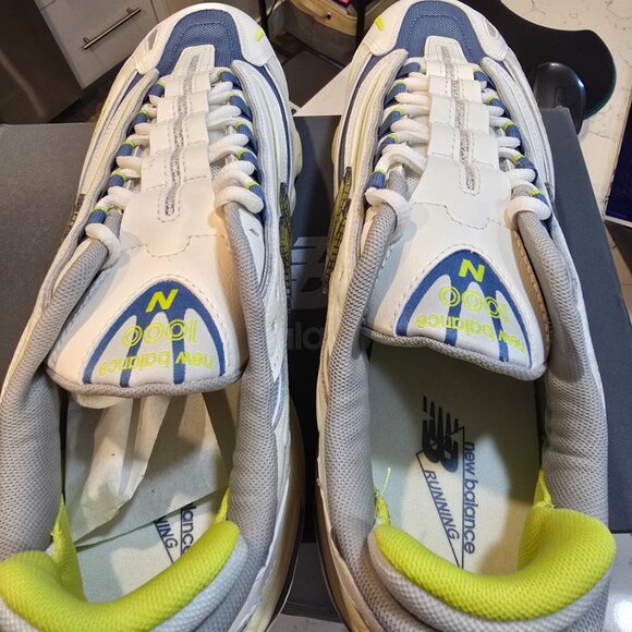 New Balance 1000 Sea Salt Heron Blue M1000CA Shoes Sneakers Mens Size 10 NEW - Picture 9 of 11